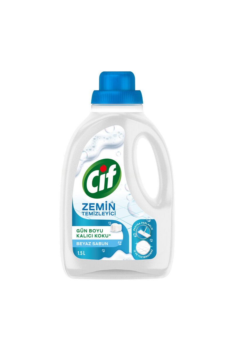 Cif Zemin Temizleyici Beyaz Sabun 1500 ml