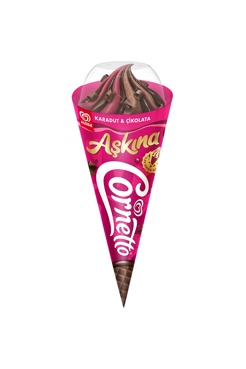 Cornetto Aşkına Karadut Çikolata 150 ml