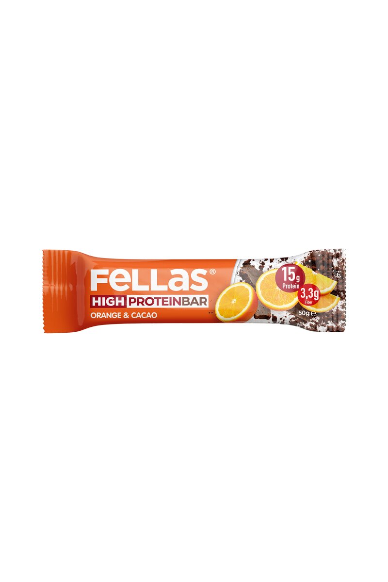 Fellas Portakallı Yüksek Proteinli Bar 45 g