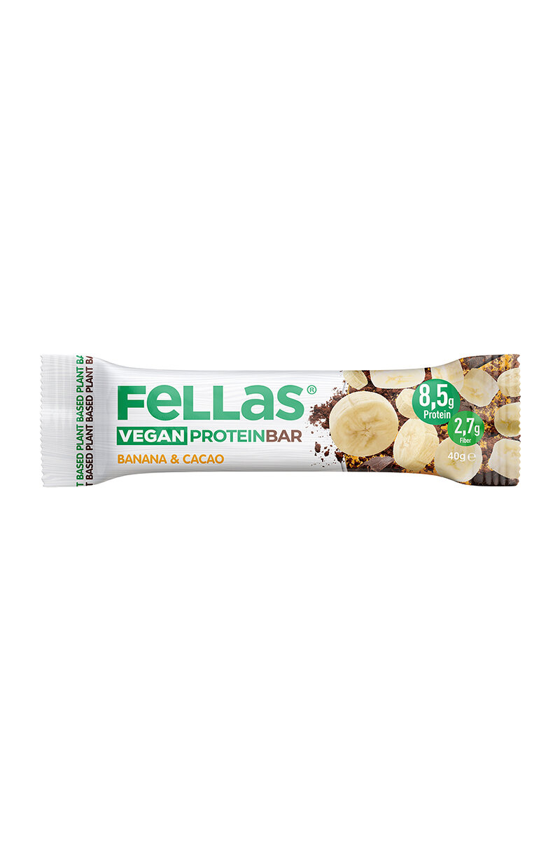 Fellas Vegan Protein Bar Muzlu Kakaolu 40 g