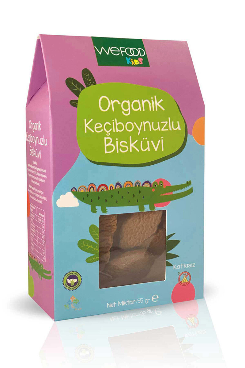Wefood Kıds Organik Keçiboynuzlu Bisküvi 55 g