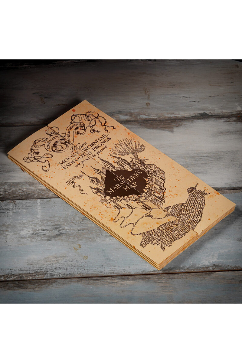 Wizarding World - Harry Potter - Çapulcu Haritası Map001