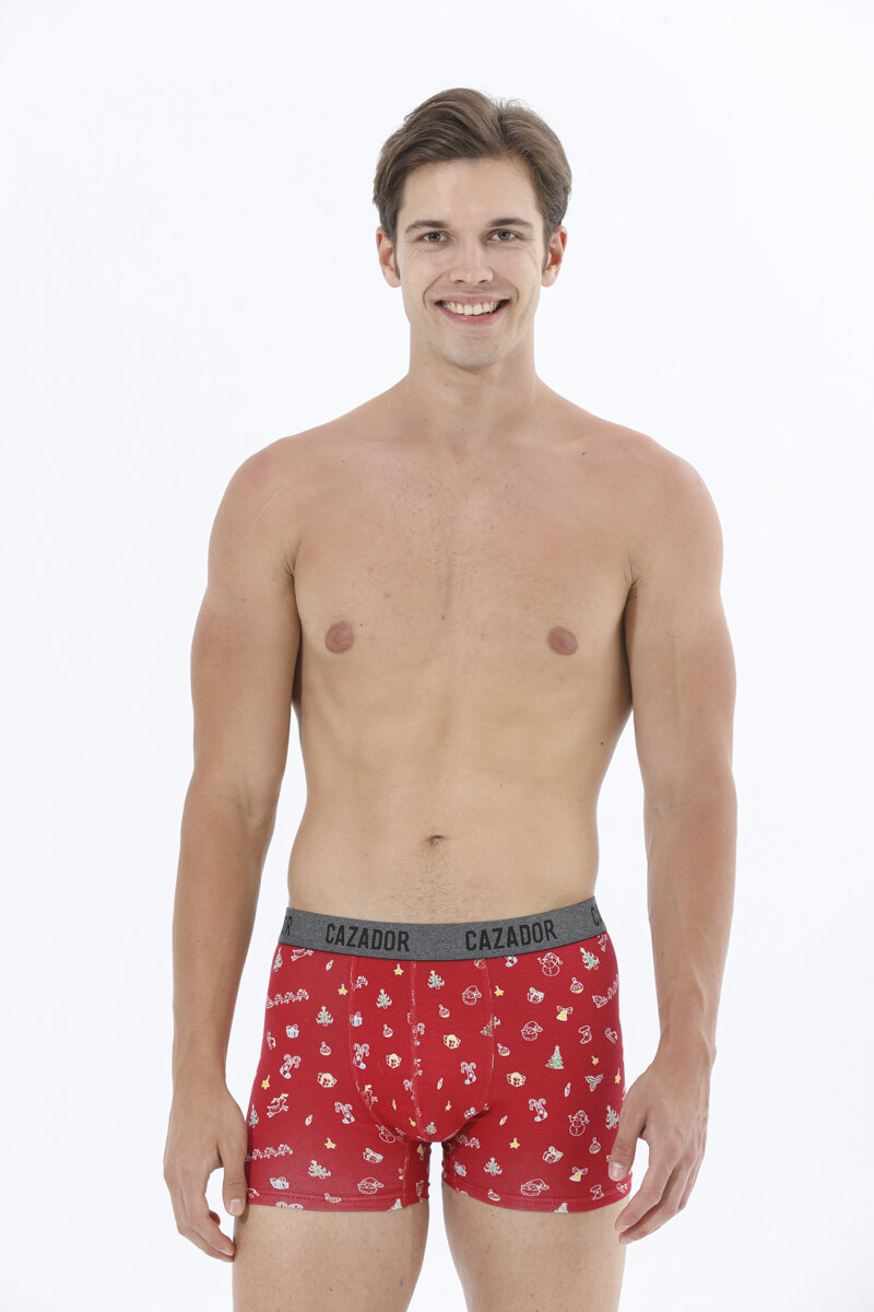 Cazador Erkek Desenli Boxer 9323RNK