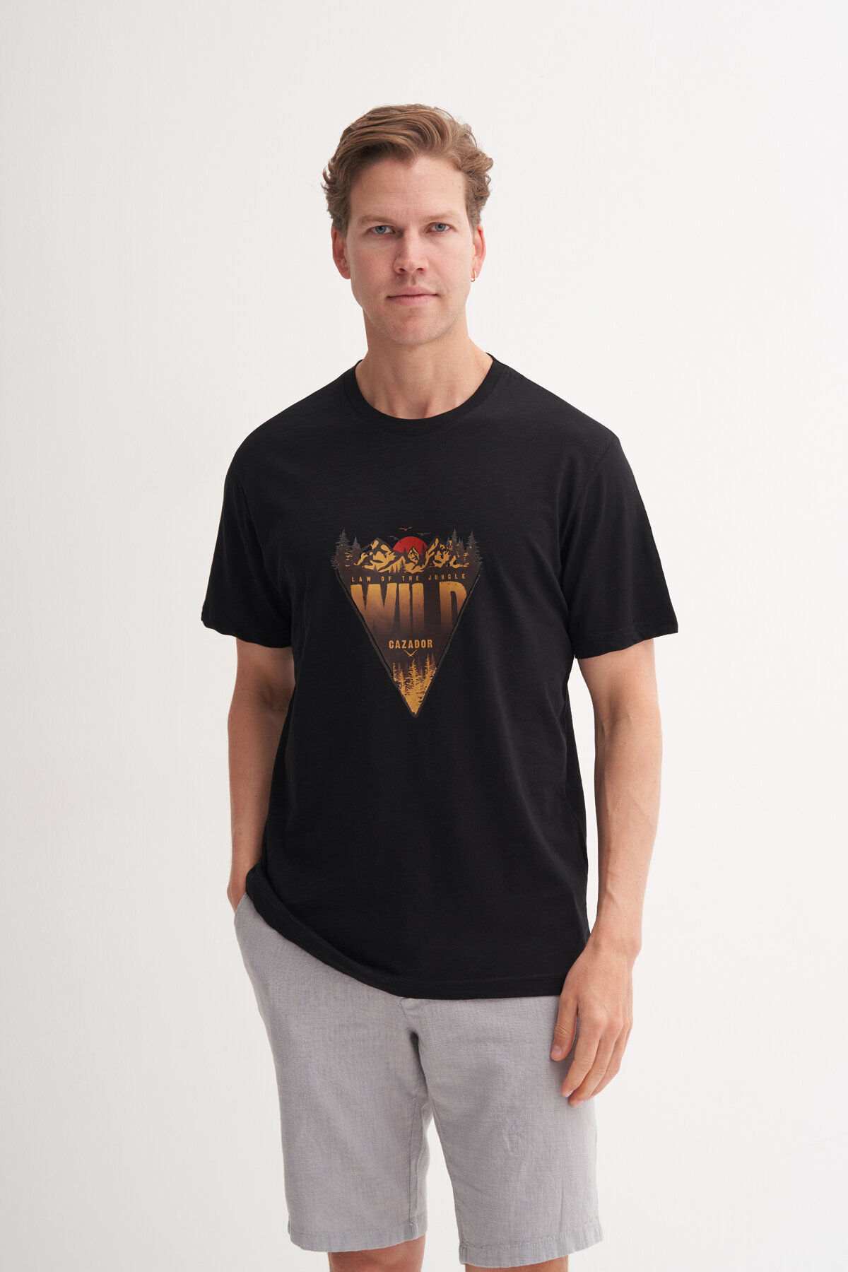 Cazador Erkek Tişört 25YCEEO04171