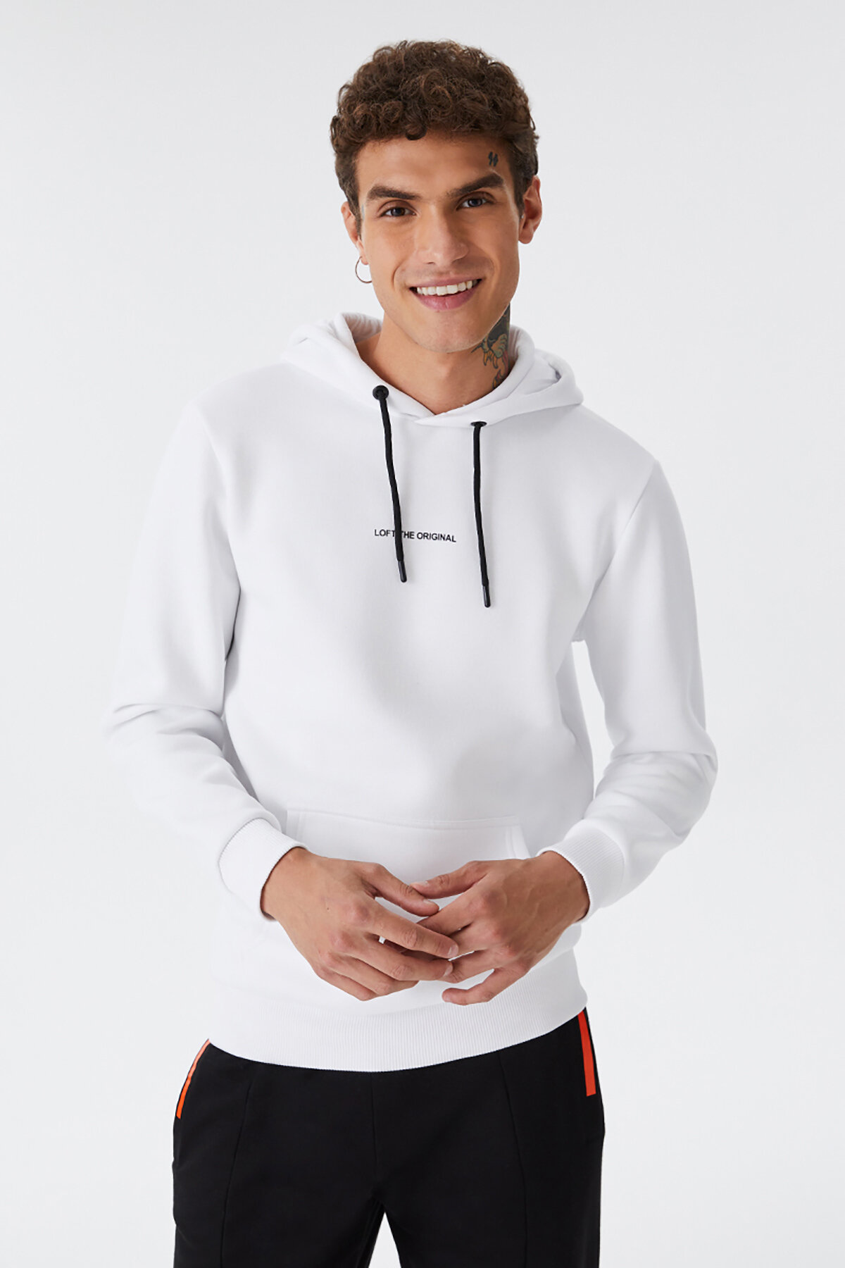 Loft Erkek Sweatshirt LF2023028 WHT