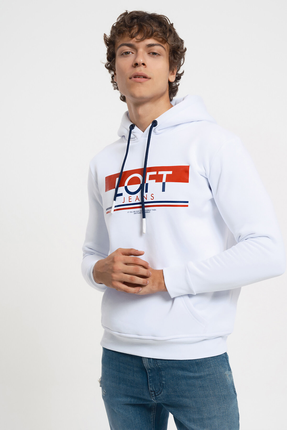 Loft Erkek Sweatshirt LF2033105 WHT