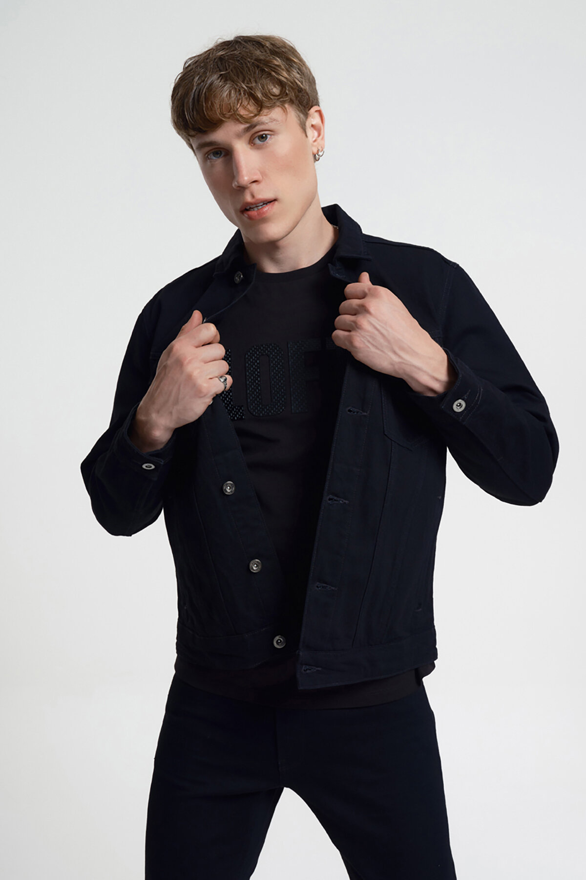 Loft Erkek Kot Ceket LF2034683 DN11852