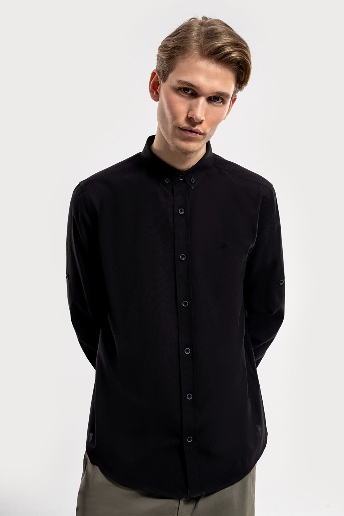 Loft Erkek Gömlek LF2027896 BLK