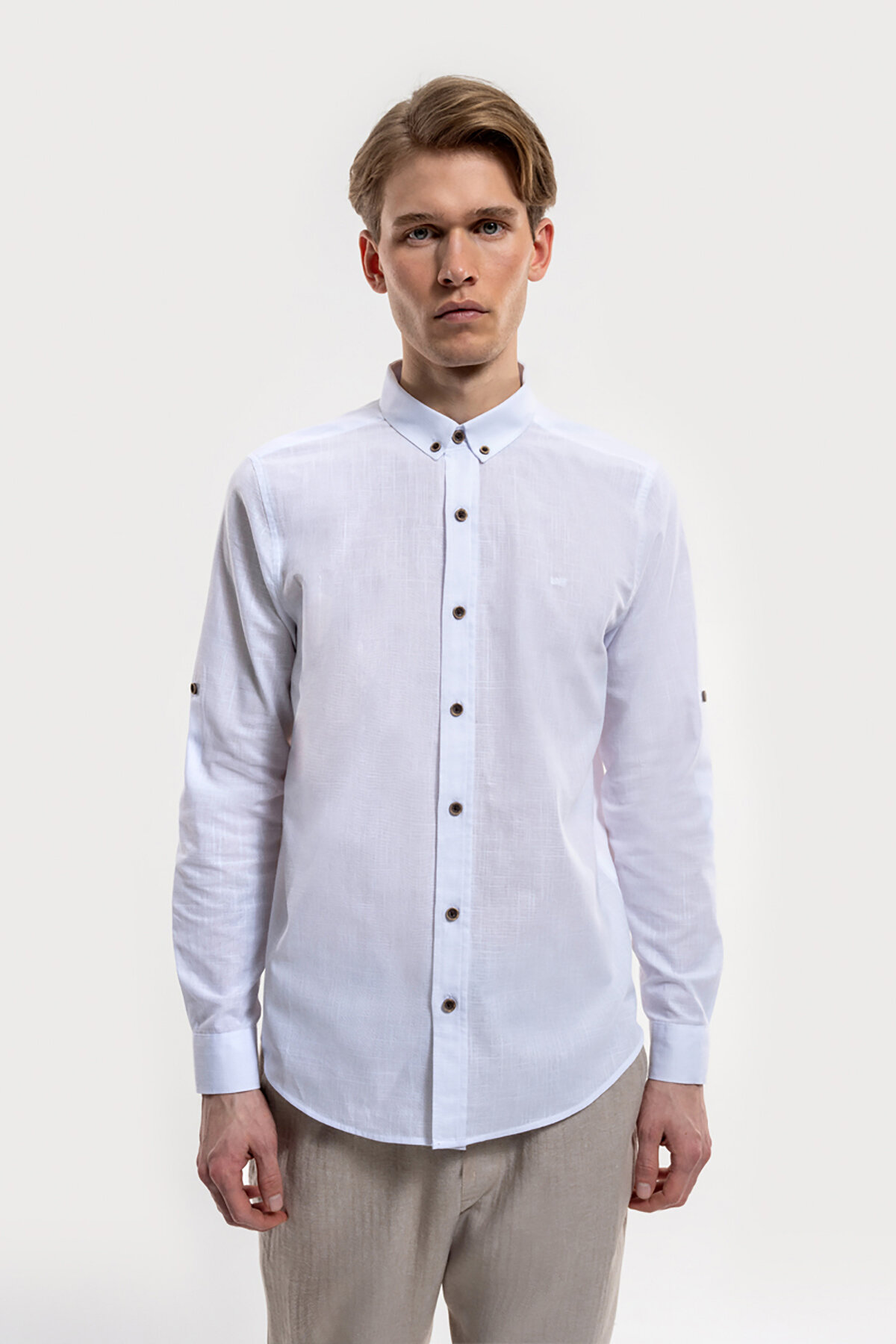 Loft Erkek Gömlek LF2027896 WHT