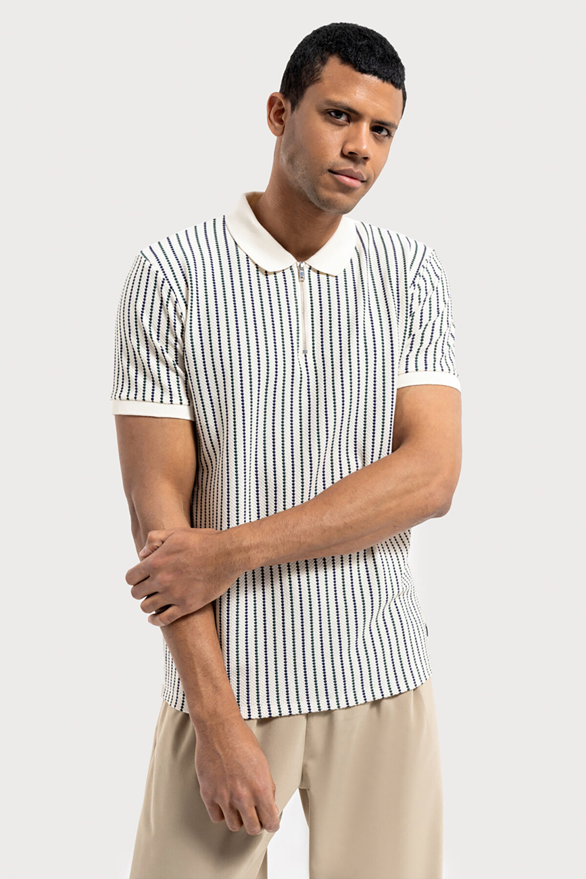 Loft Erkek Polo Yaka Tişört LF2036023 GRN