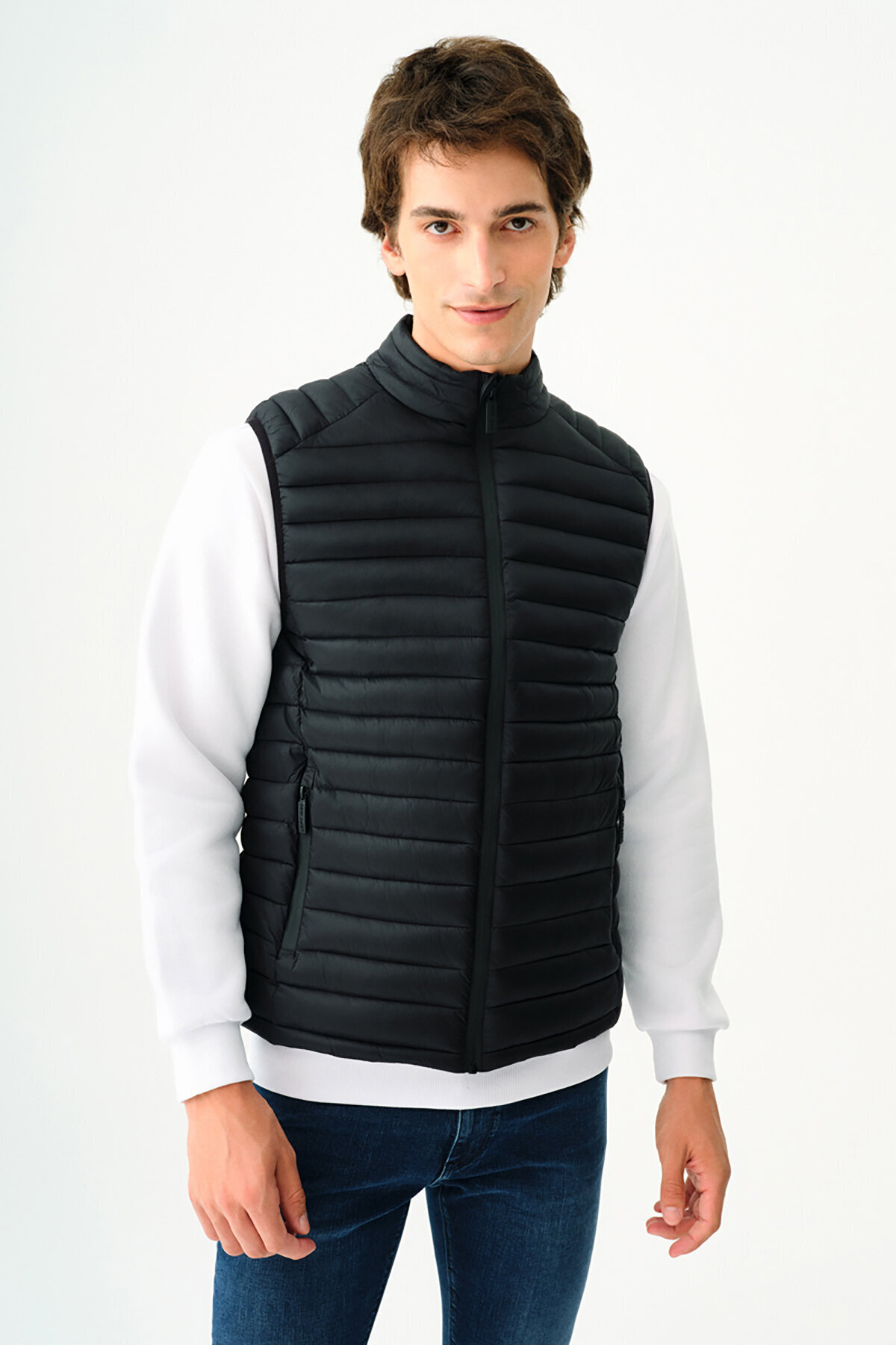 Loft Erkek Yelek LF2033222 BLK