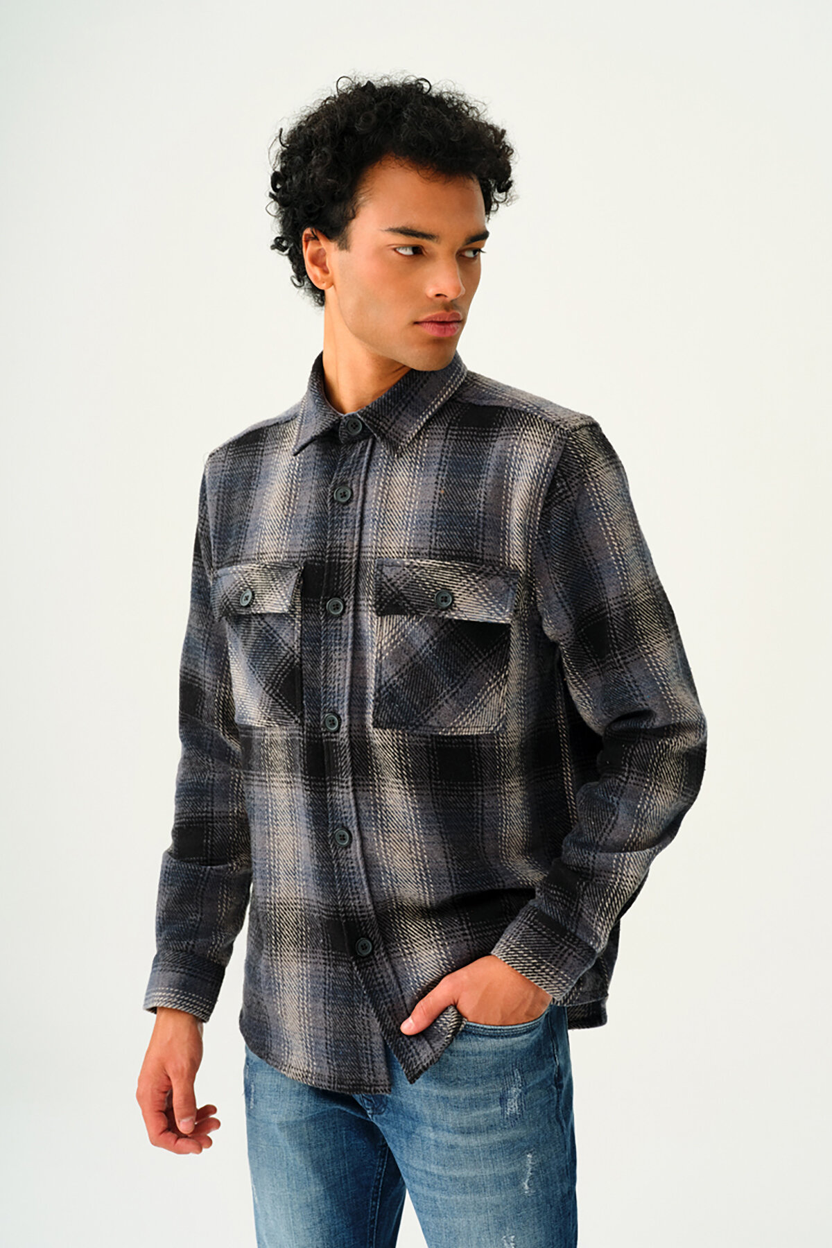 Loft Erkek Gömlek LF2037408 NAV