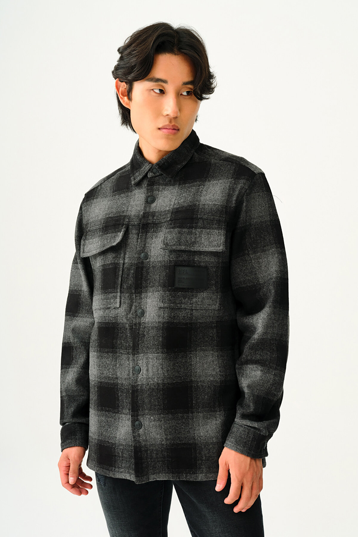 Loft Erkek Gömlek LF2037243 BLK