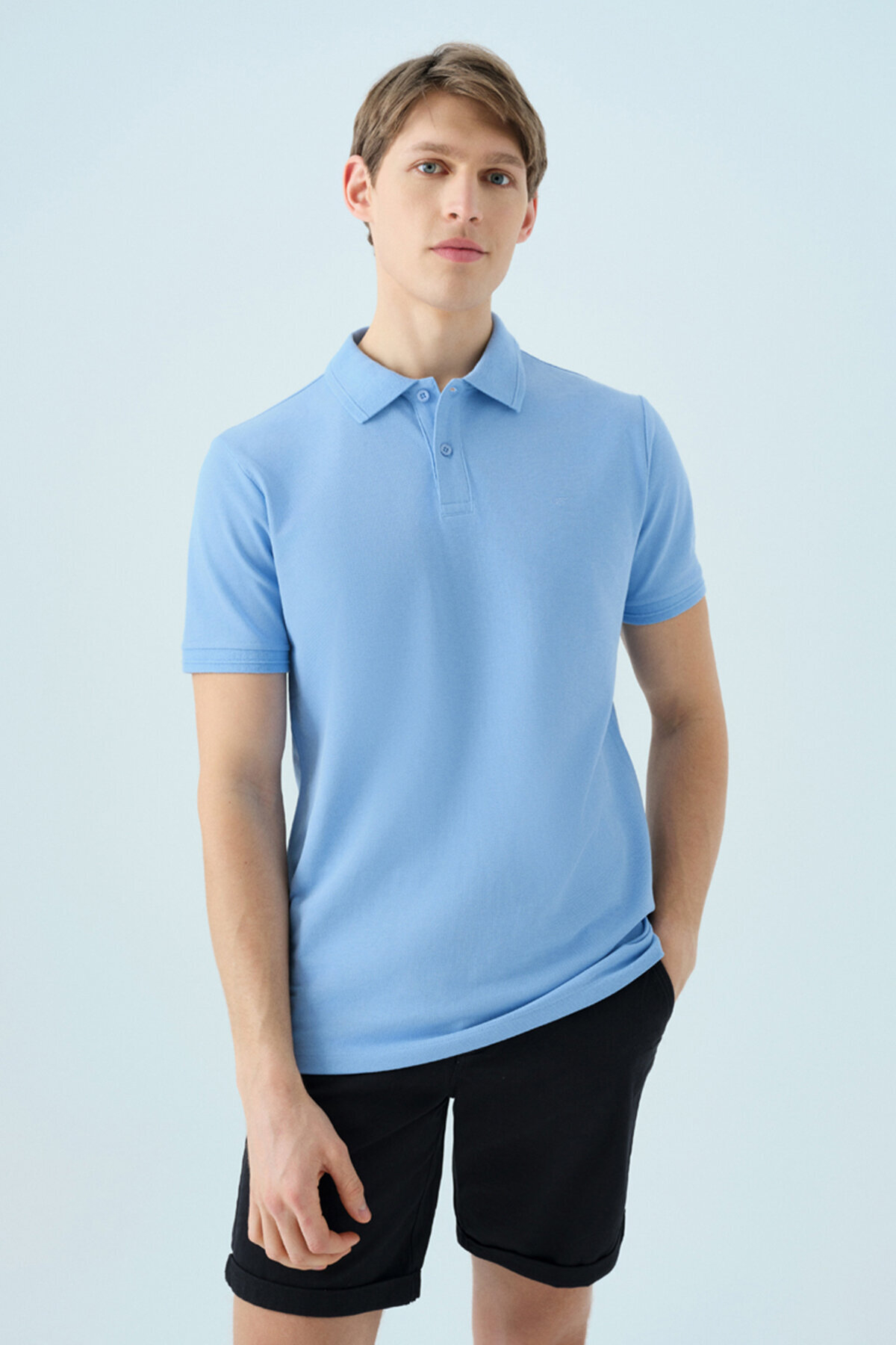 Loft Erkek Polo Yaka Tişört LF2035136 LBL