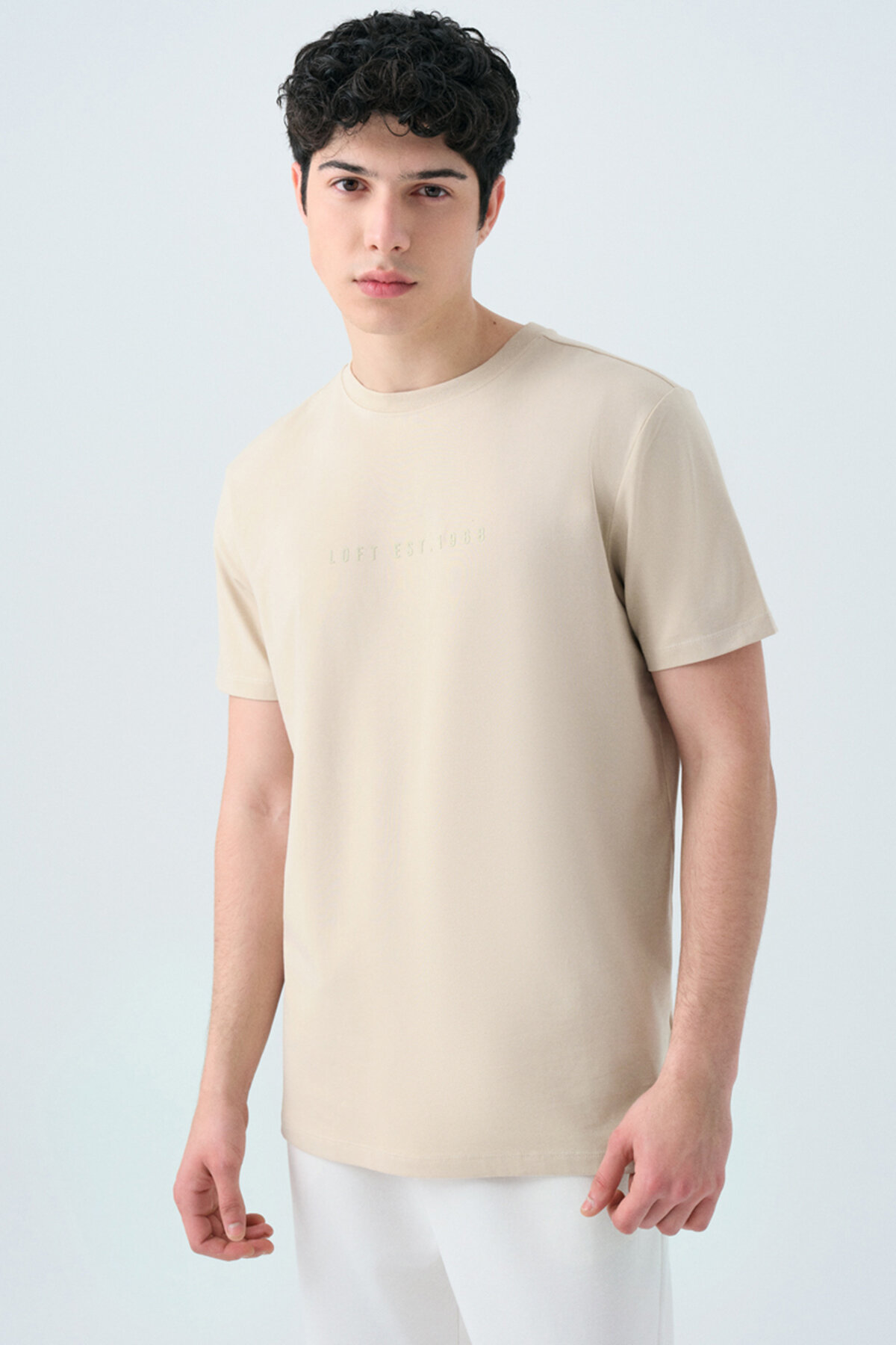 Loft Erkek Tişört LF2039590 STN