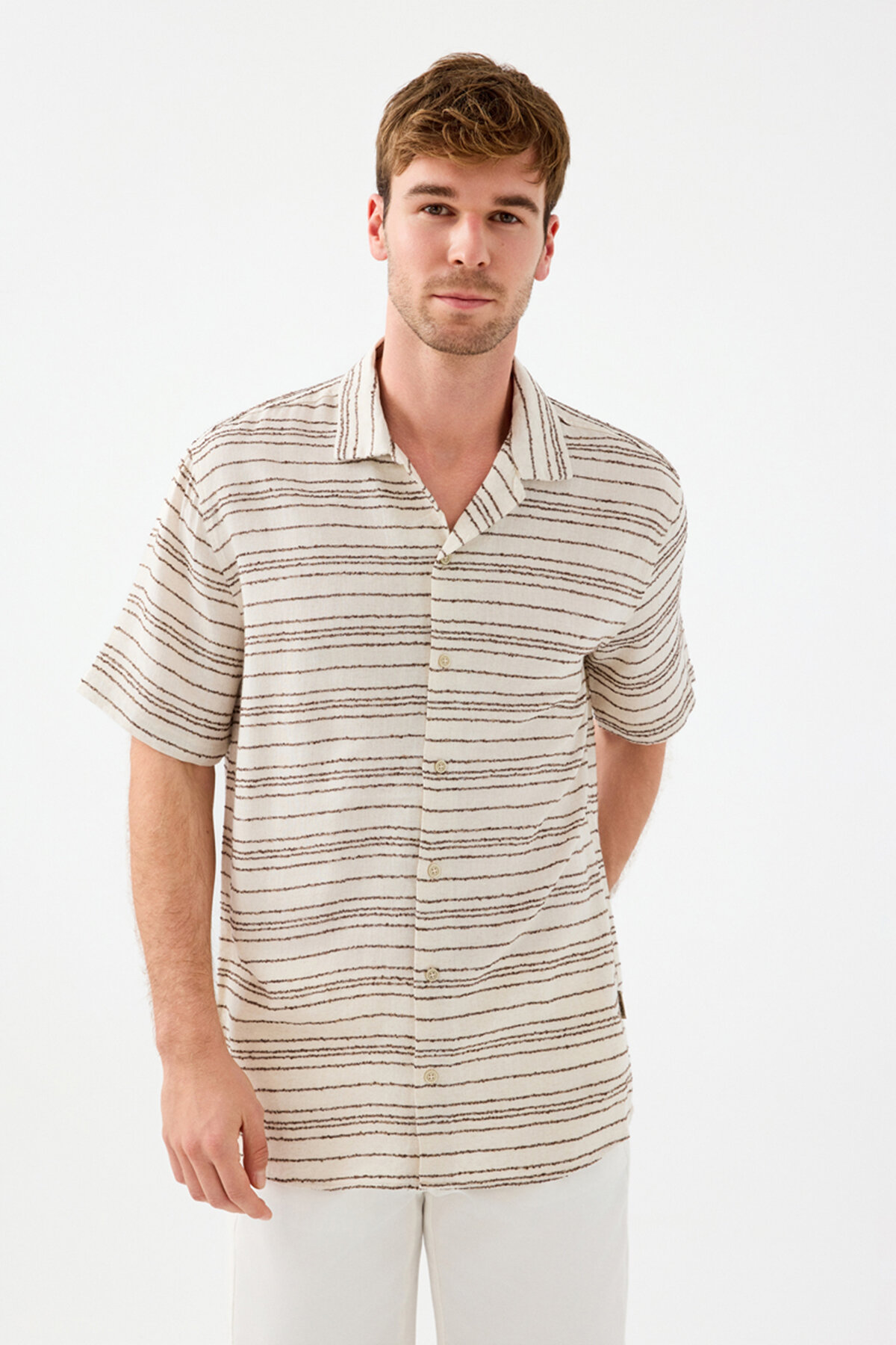 Loft Erkek Gömlek LF2038602 BRW