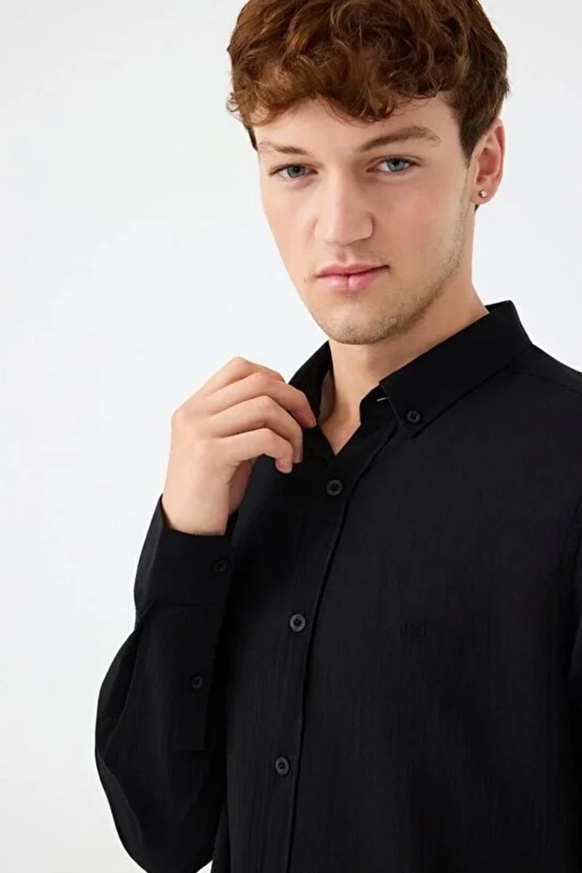 Loft Erkek Gömlek LF2039536 BLK