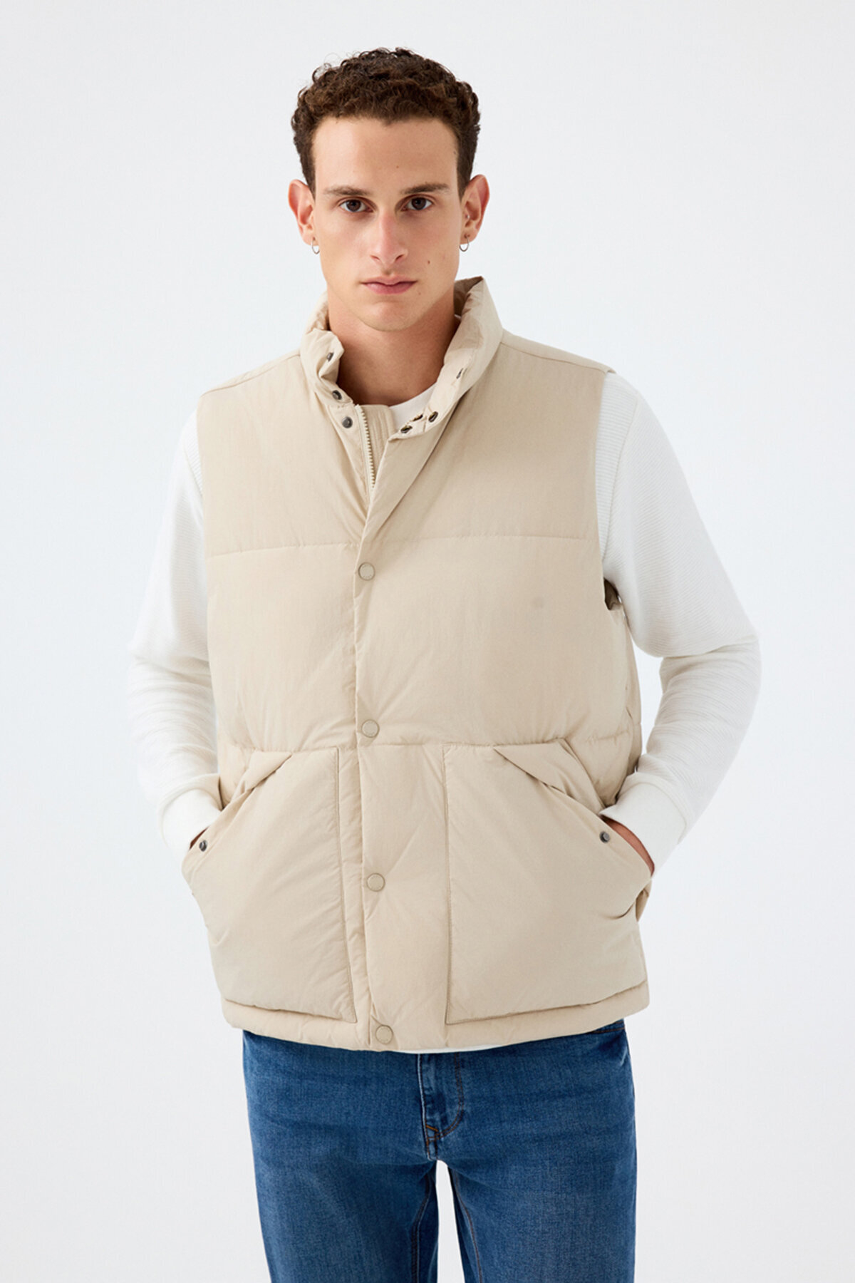 Loft Erkek Yelek LF2041104 STN