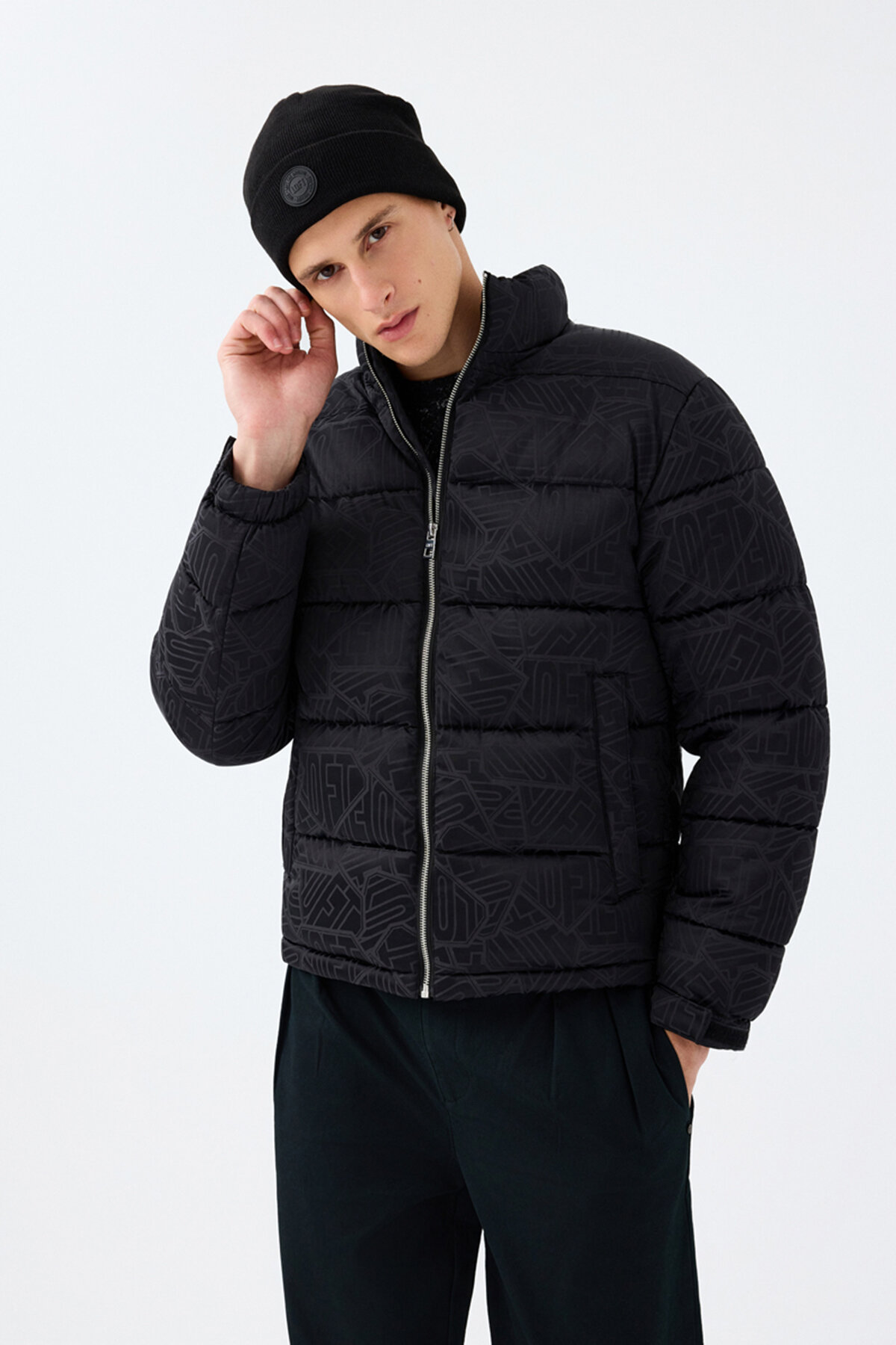 Loft Erkek Mont LF2041387 BLK