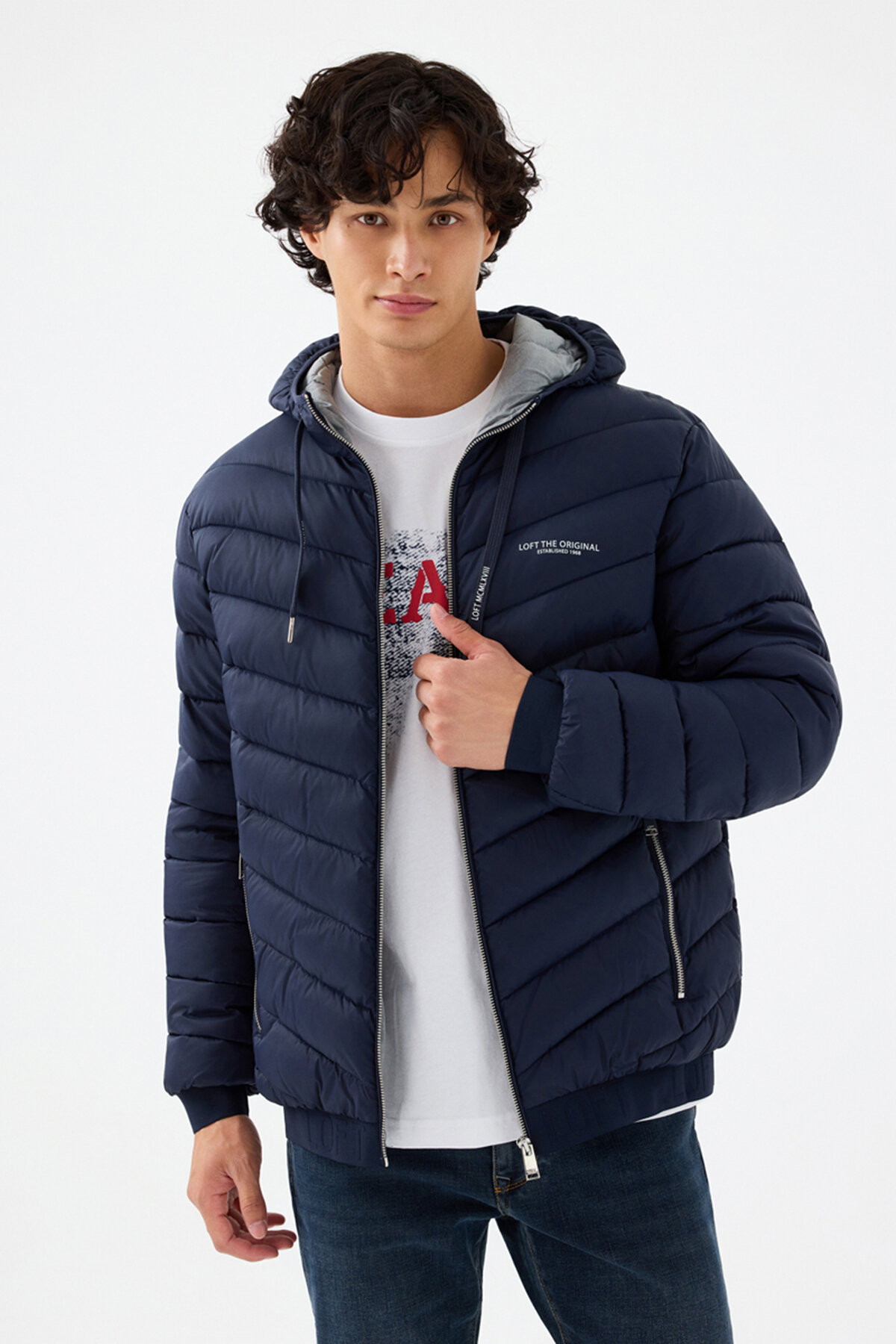Loft Erkek Mont LF2040818 NAV