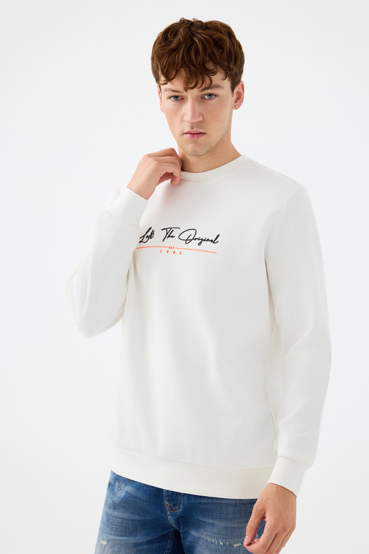 Loft Erkek Sweatshirt LF2041227 OFW
