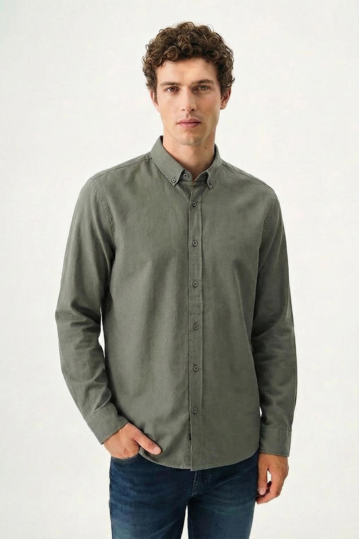 Loft Erkek Gömlek LF2037403 KHA