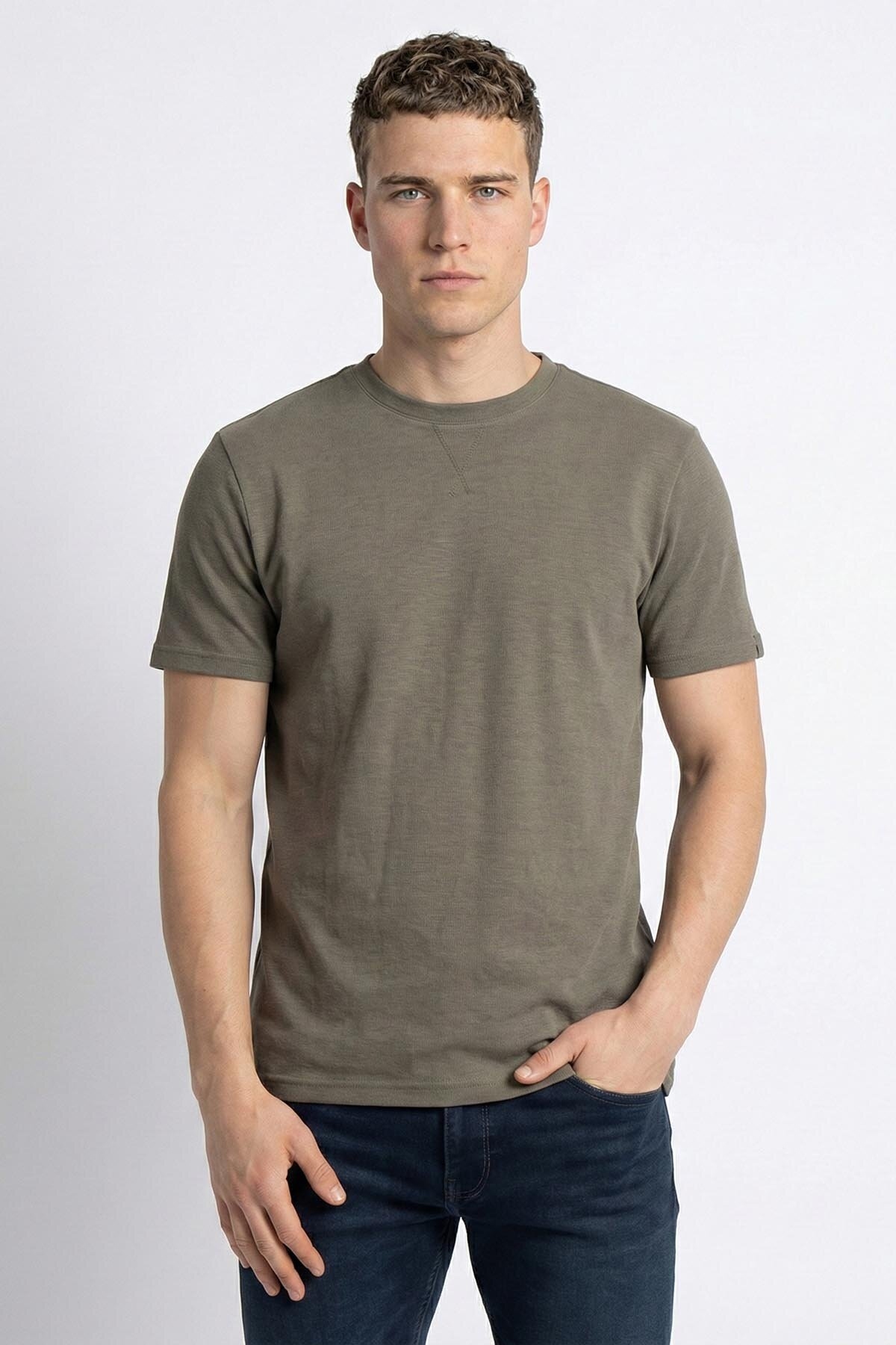 Loft Erkek Tişört LF2034875 KHA