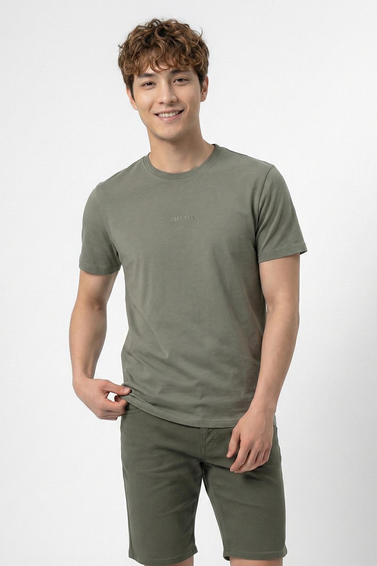 Loft Erkek Tişört LF2042271 KHA