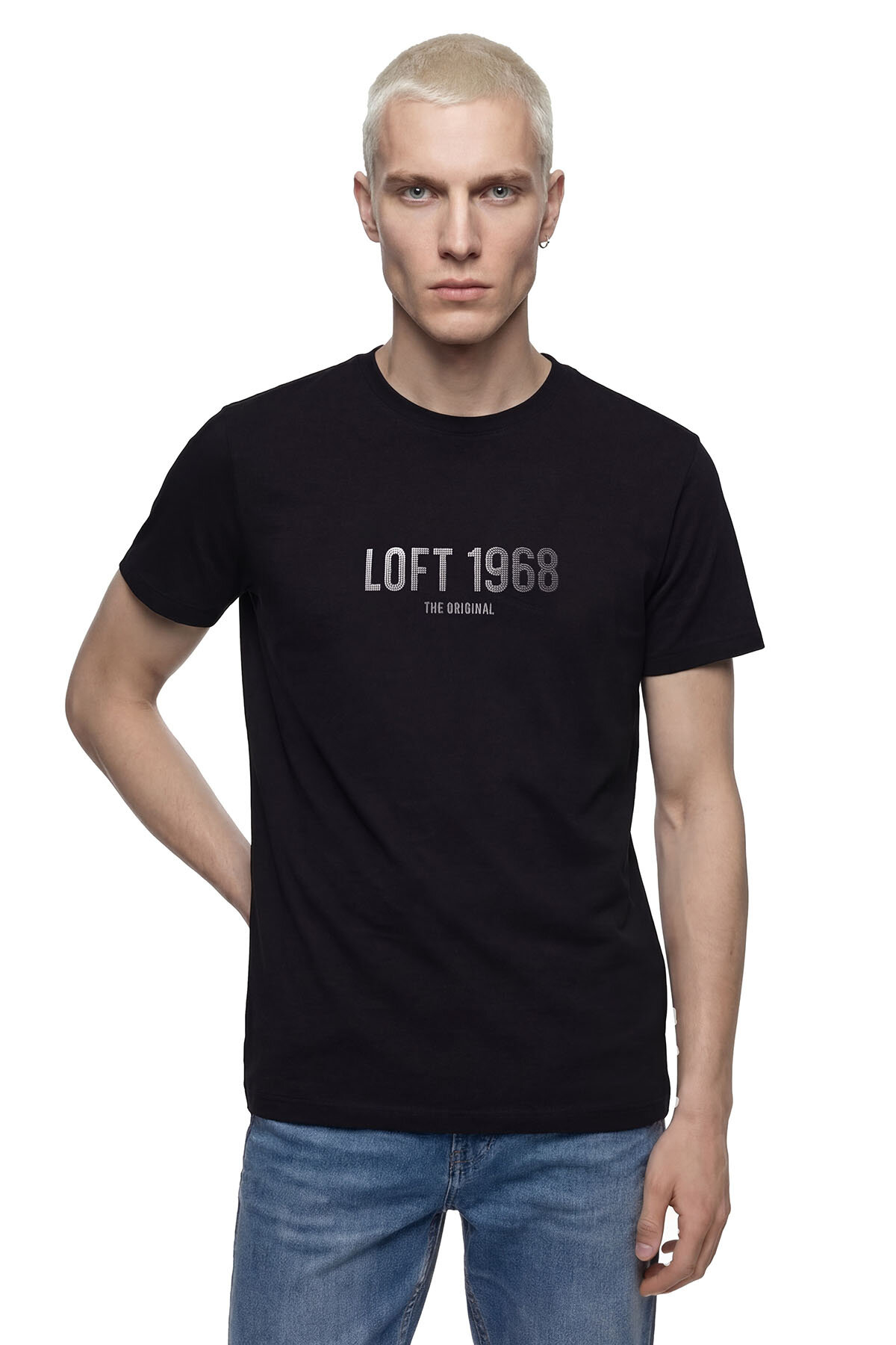 Loft Erkek Tişört LF2042339 BLK