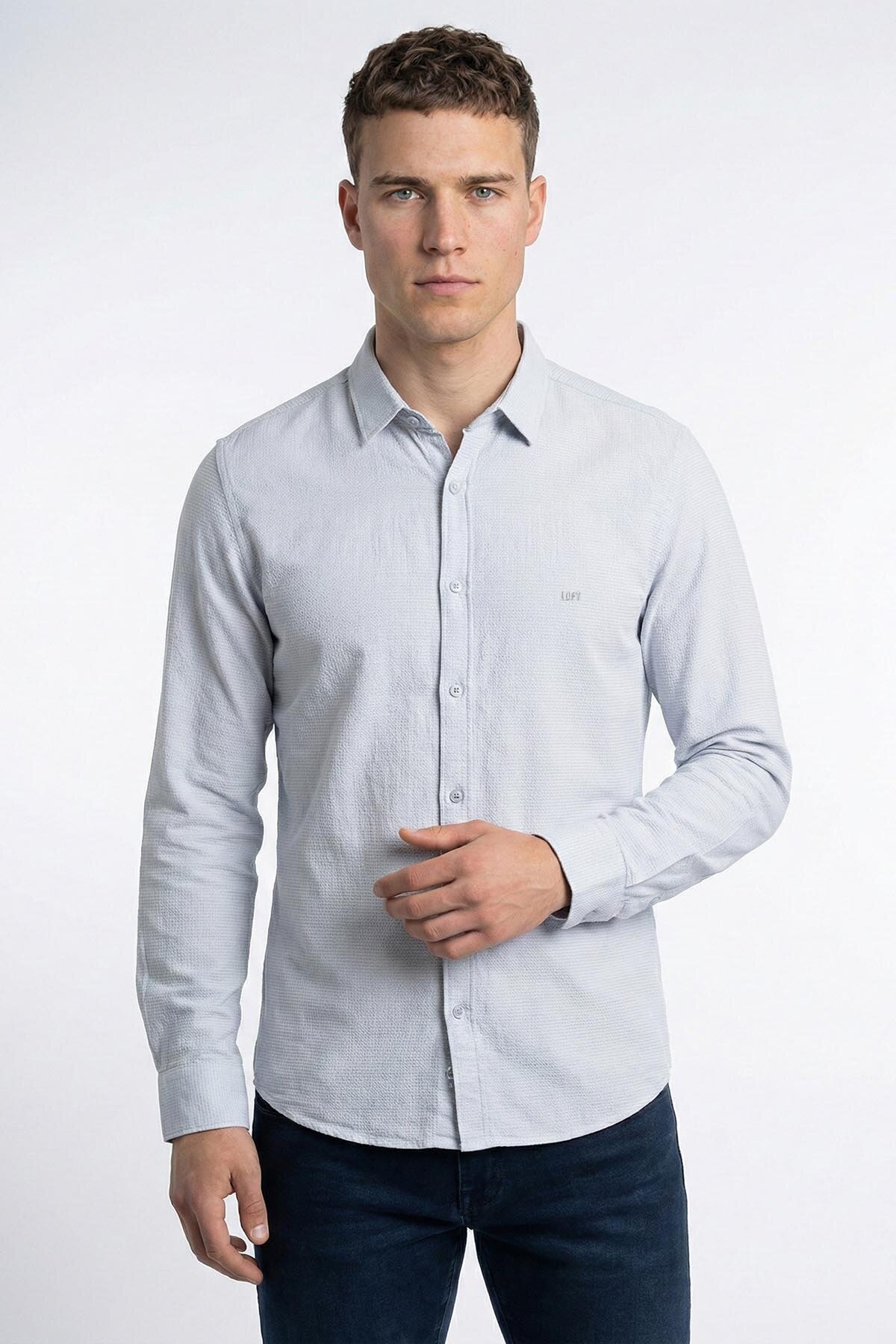 Loft Erkek Gömlek LF2042170 LBL