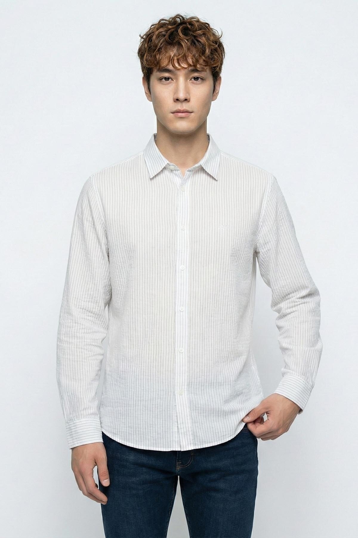Loft Erkek Gömlek LF2042644 WHT
