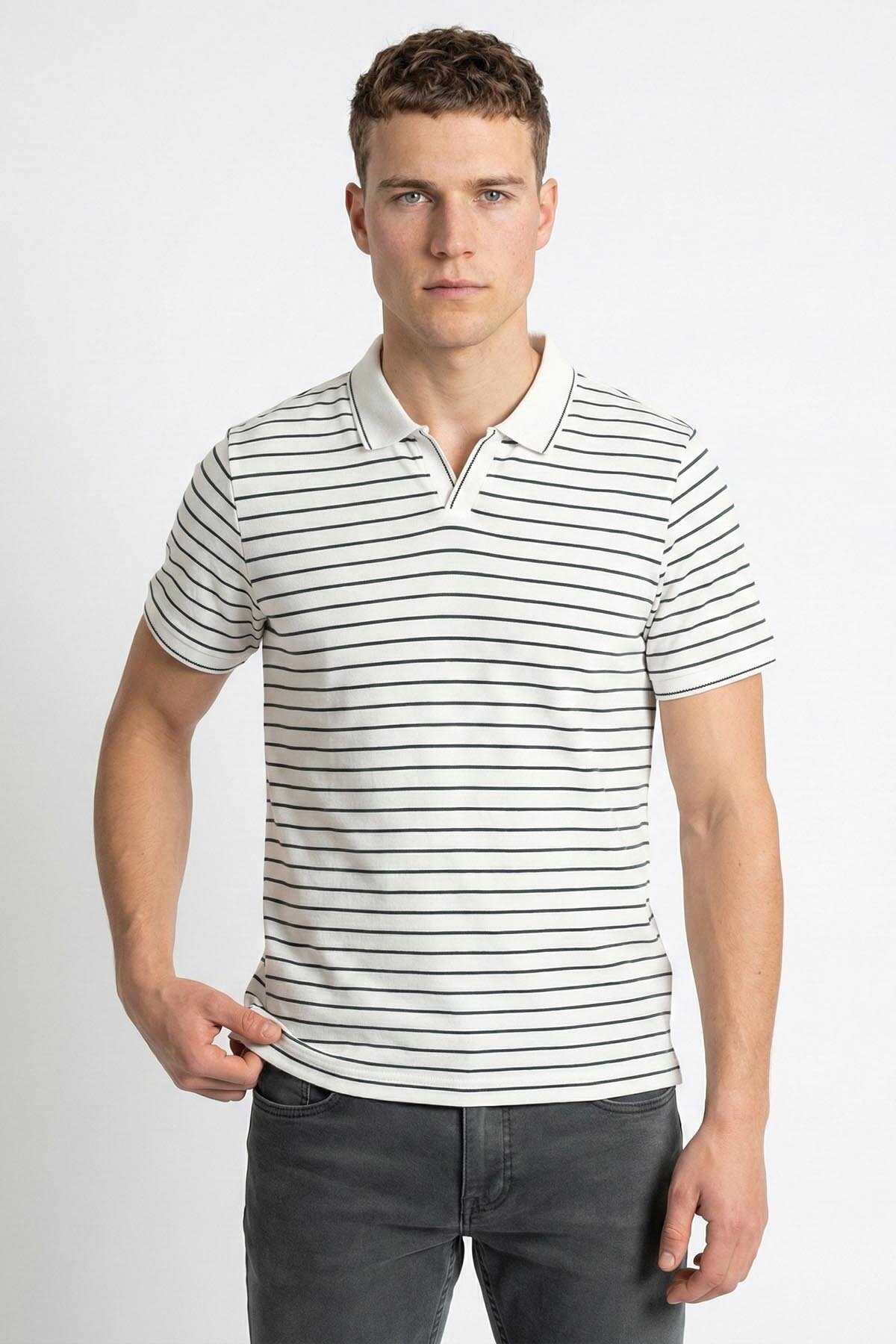 Loft Erkek Polo Yaka Tişört LF2043675 OFW