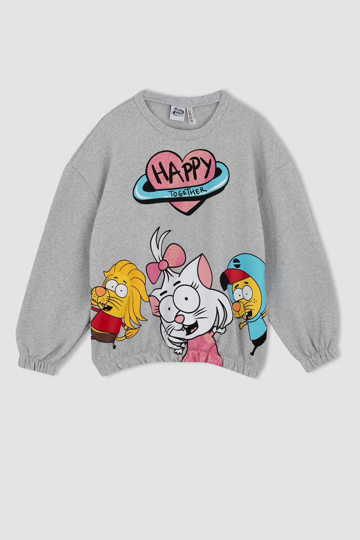 Defacto Kız Çocuk Sweatshirt Y5598A6TRA