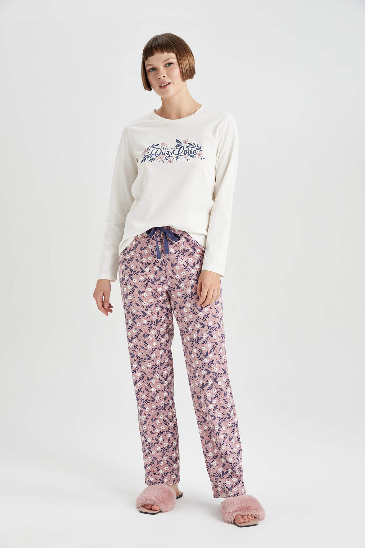 Defacto Kadın Pijama Takımı B5956AXTRA