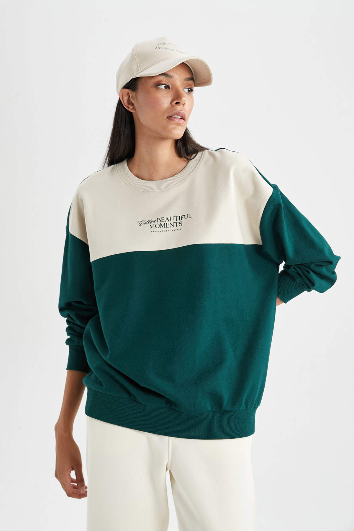 Defacto Kadın Sweatshirt B1882AXTRA