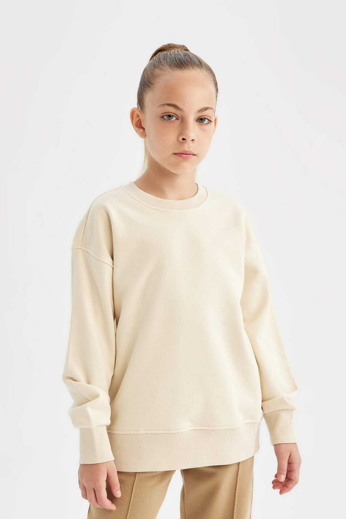 Defacto Kız Çocuk Sweatshirt A2797A8TRB1
