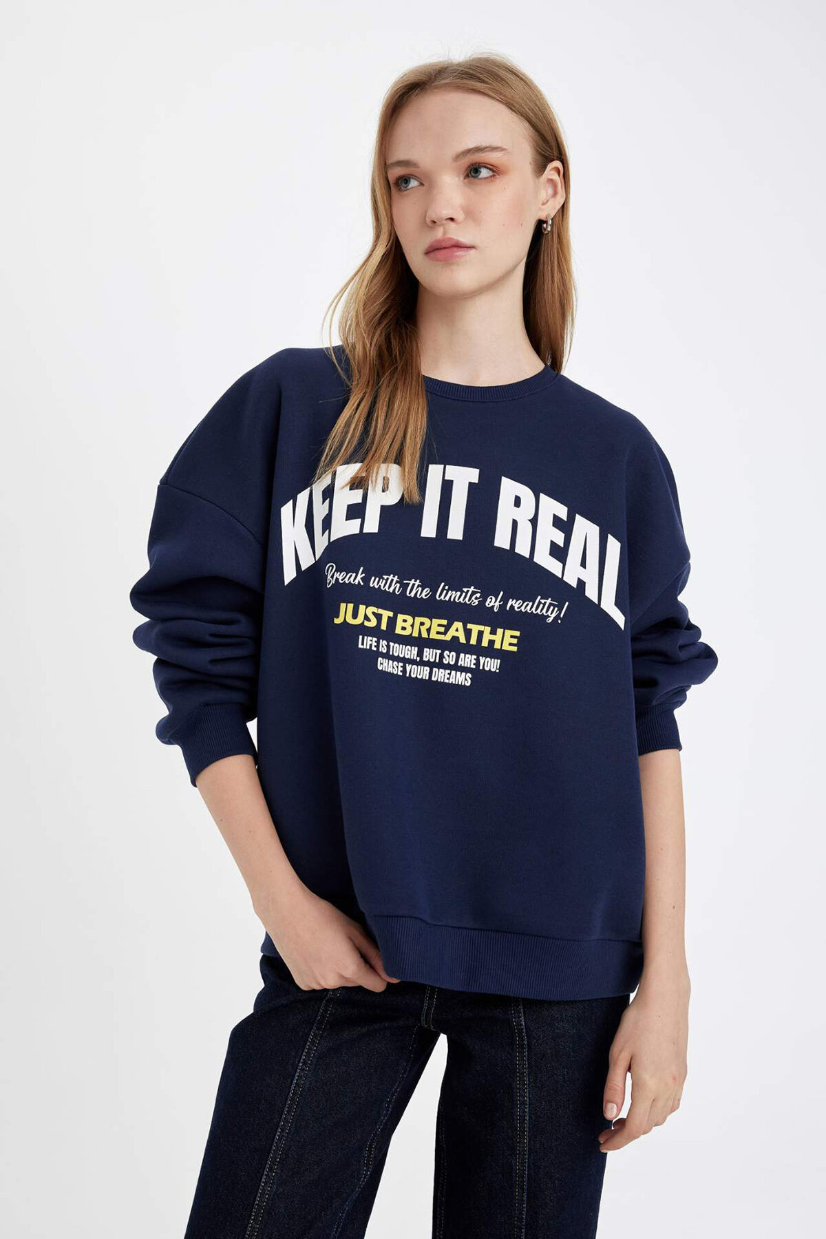 Defacto Kadın Sweatshirt D5186AXTRVARA