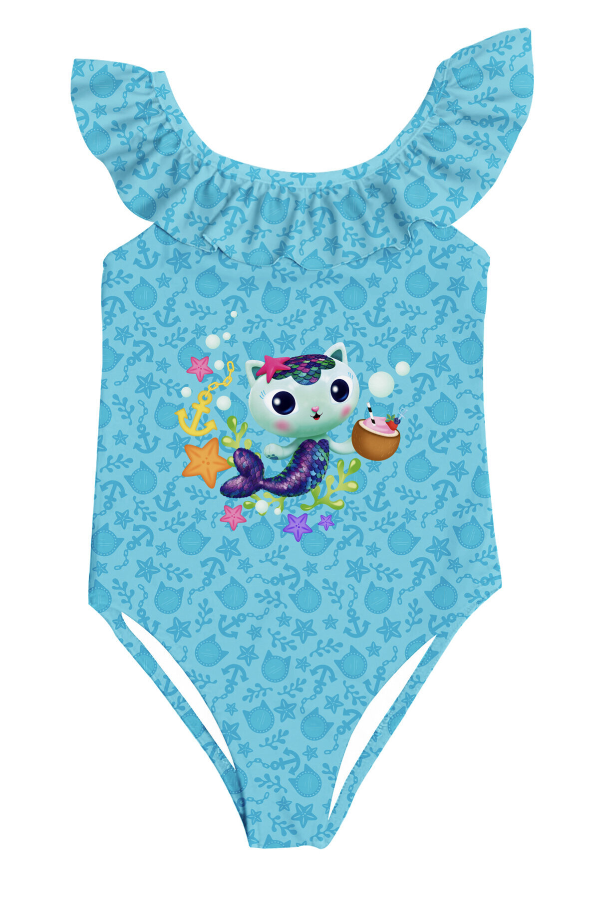 Slipstop Kız Çocuk Mayo MERCAT.SWIMSUIT