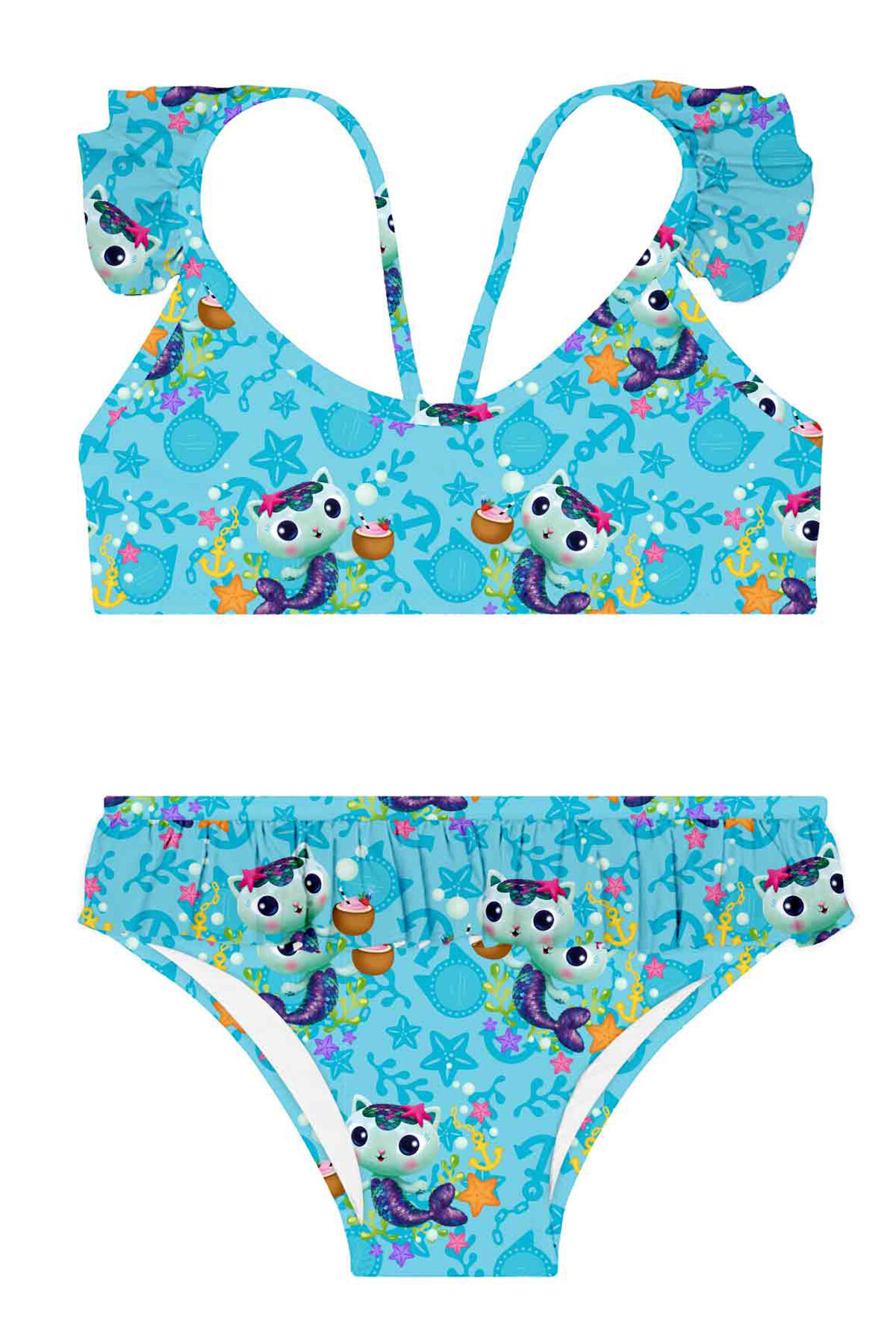 Slipstop Kız Çocuk Bikini MERCAT.BIKINI