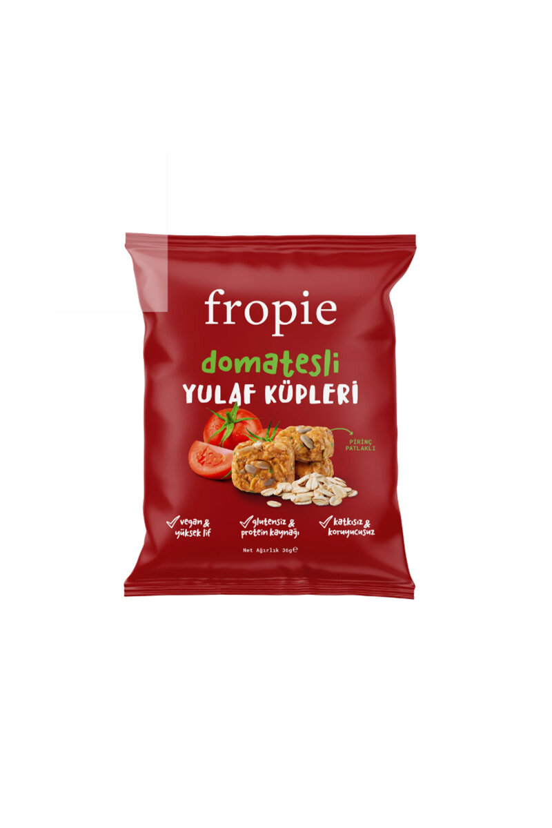 Fropie Glutensiz Domatesli Yulaf Küpleri 36 g