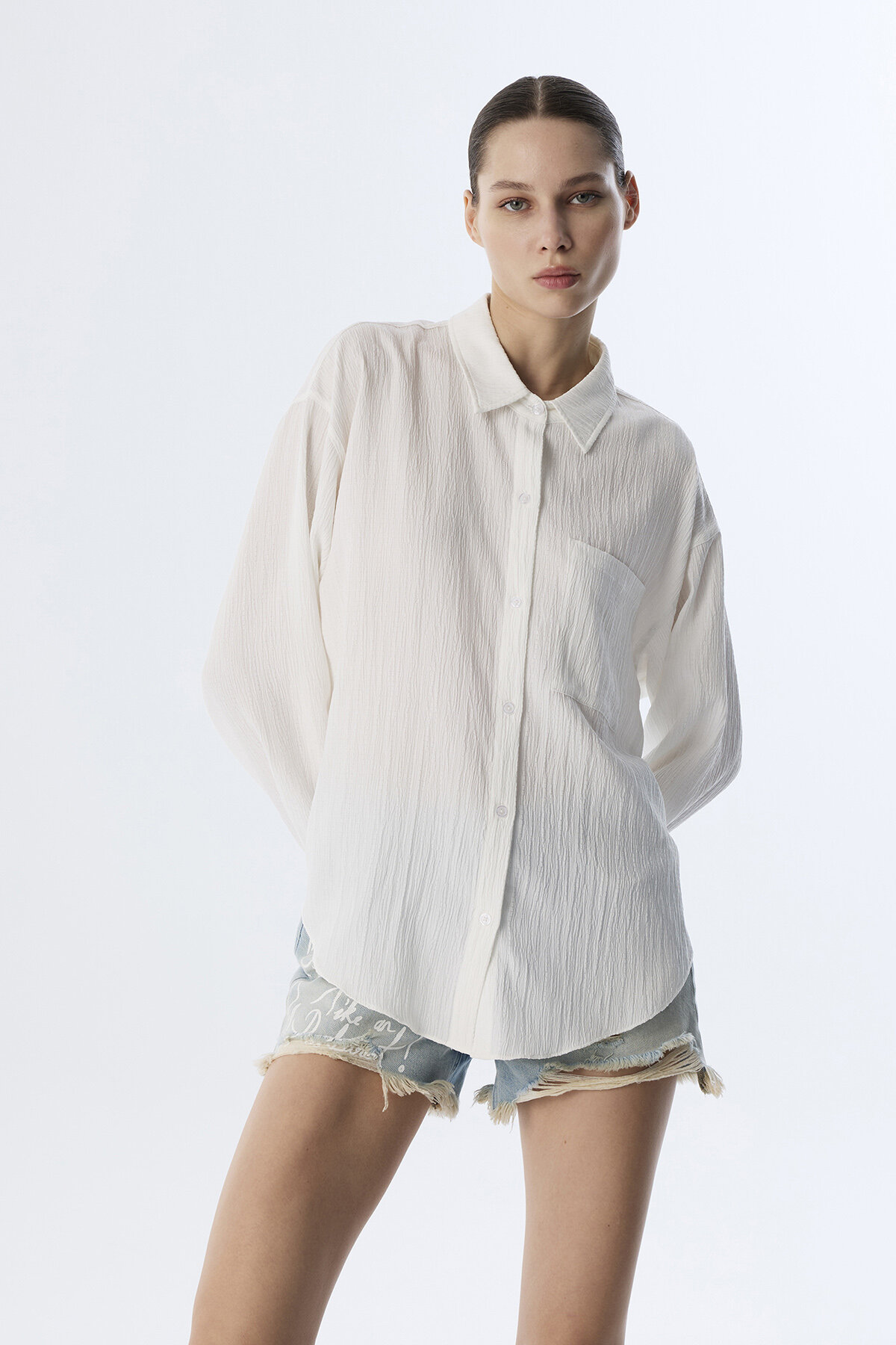 Twist Kadın Gömlek TS1250025179