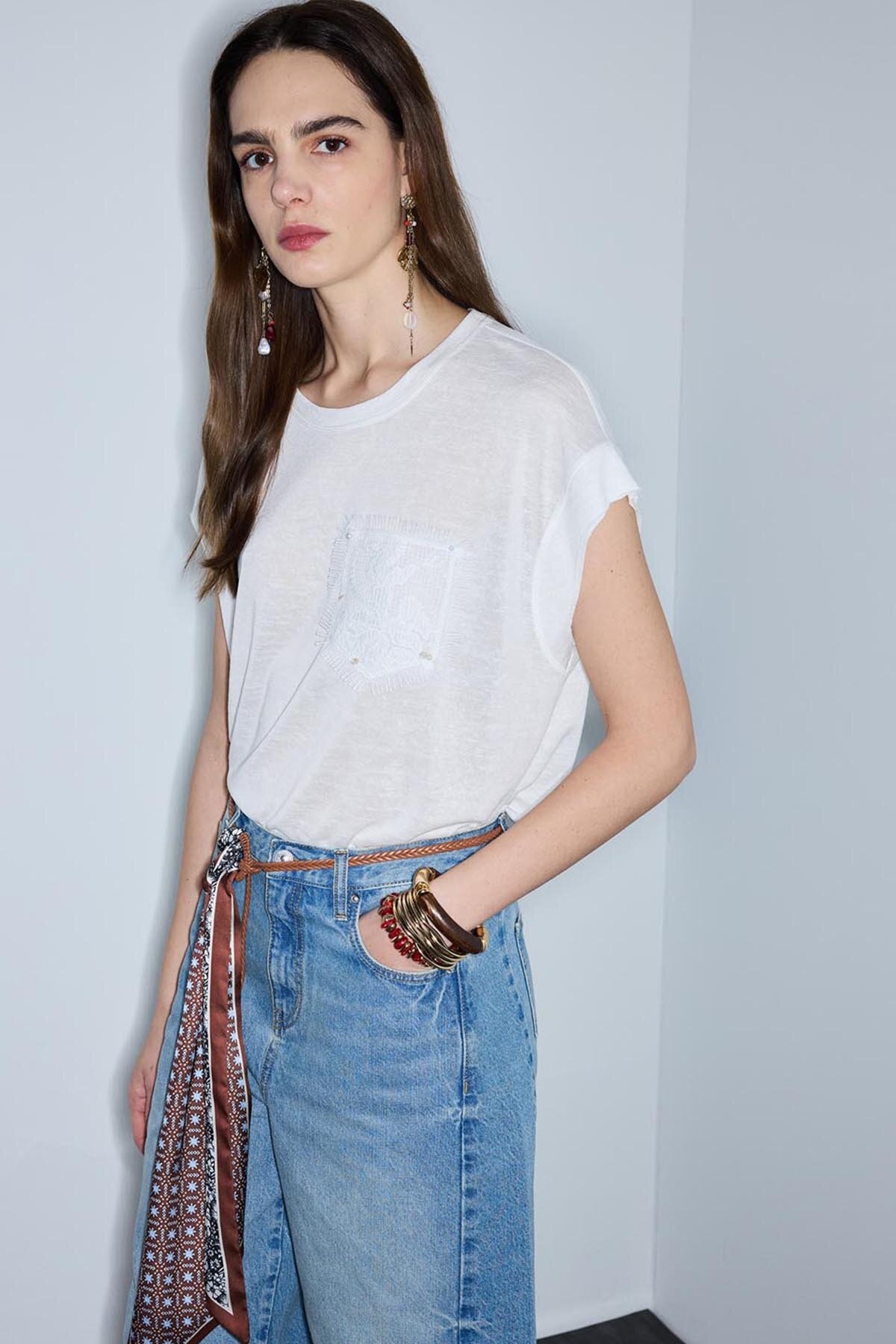 İpekyol Kadın Tişört IS1260070246