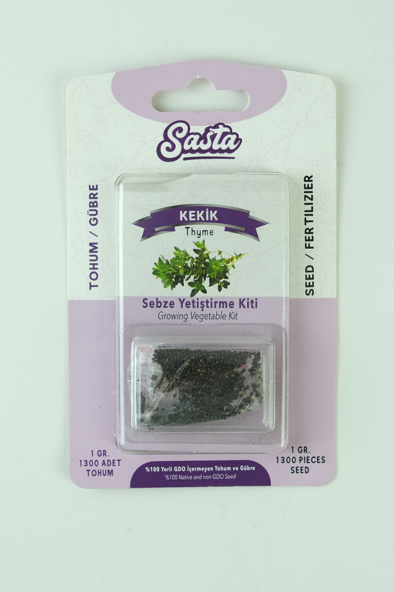 Sasta Sebze Yetiştirme Kiti Kekik