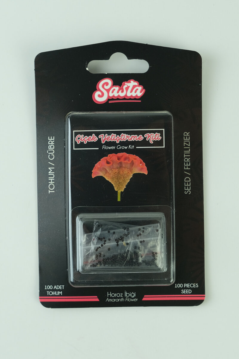 Sasta Çiçek Yetiştirme Kiti Horoz İbiği