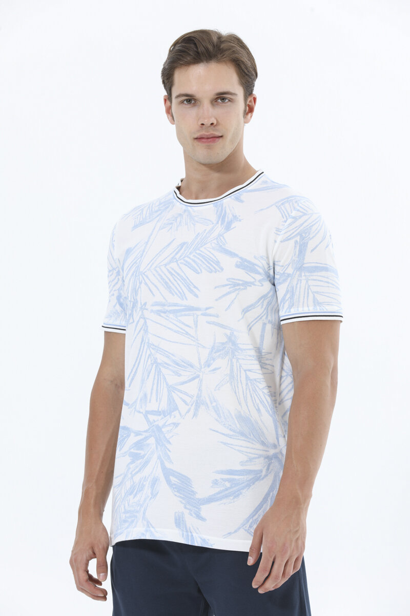 Eros Erkek Kısa Kollu Şort Takım ESE33002BYZ