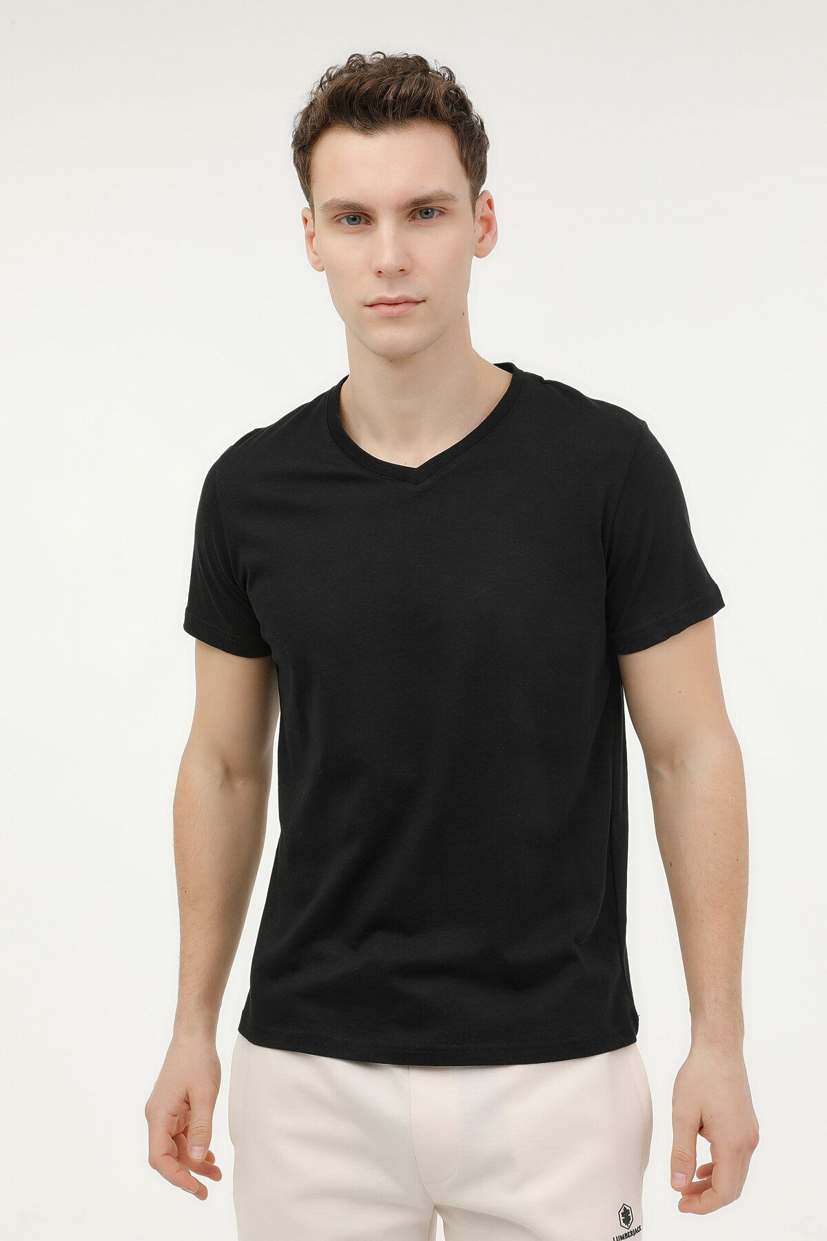 Lumberjack Erkek Tişört BASIC CT106 SİYAH