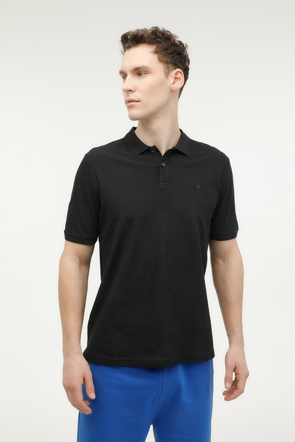 Lumberjack Erkek Polo Yaka Tişört BASIC CT953 SİYAH