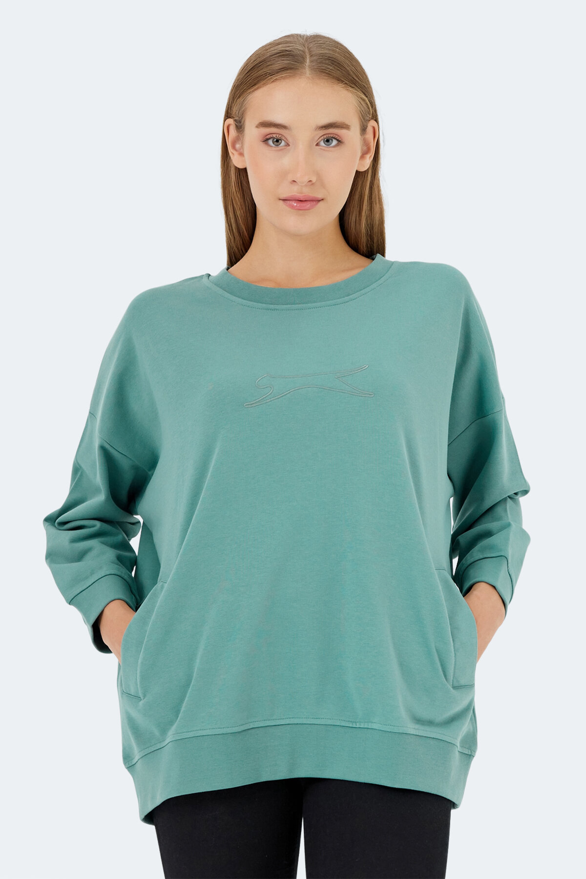 Slazenger Kadın Sweatshirt ST24WK037-888
