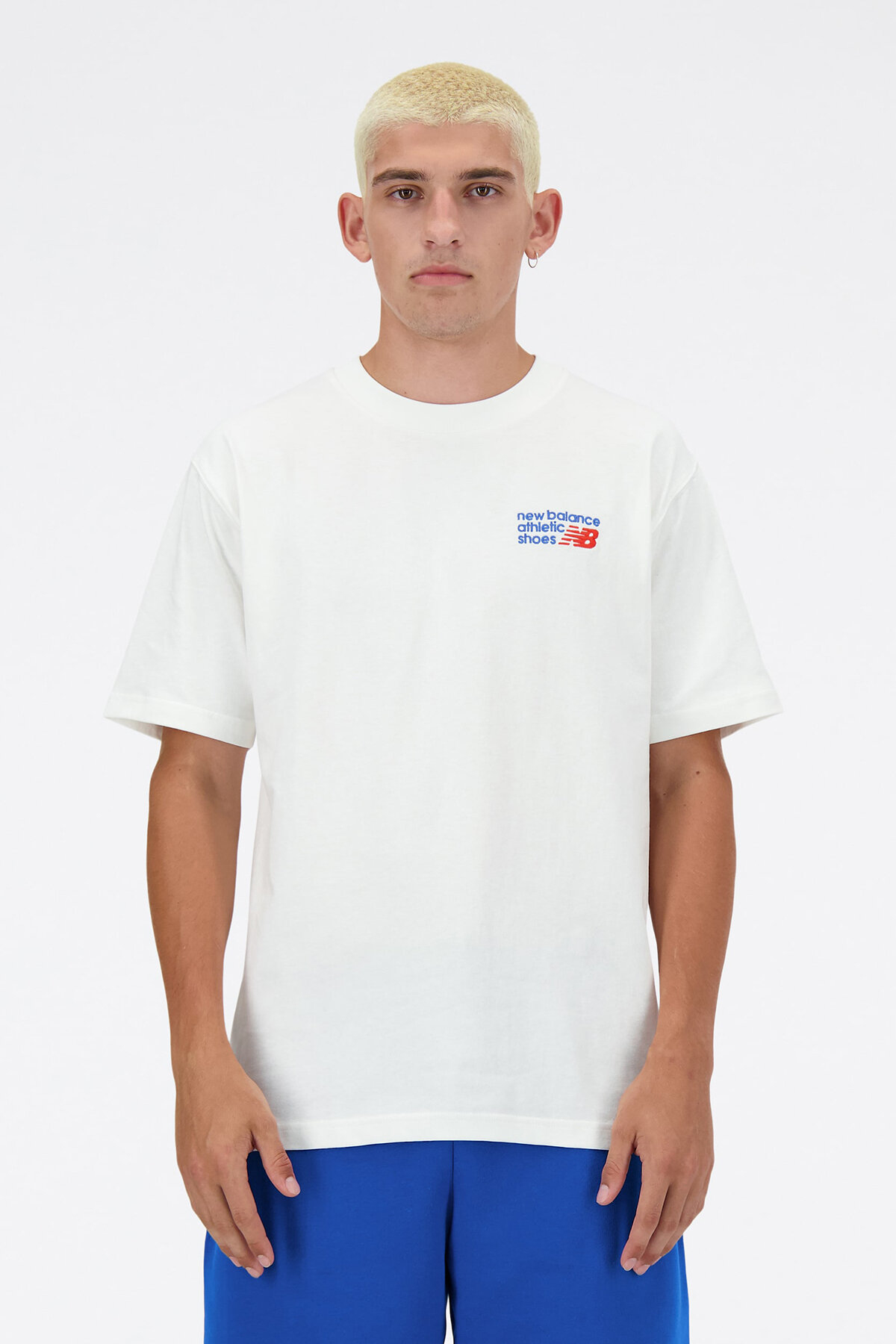 New Balance Erkek Tişört MNT3434-SST