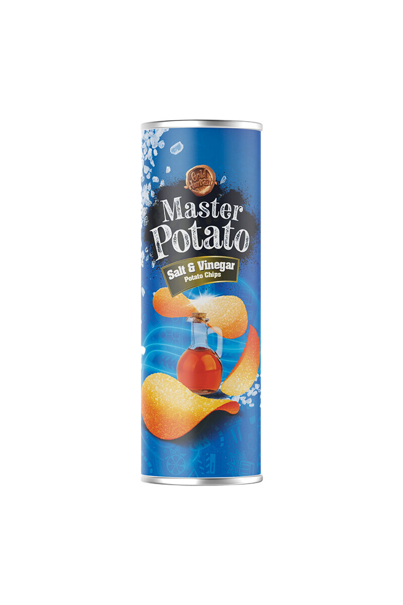 Master Potato Tuz ve Sirke Soslu Cips 160 g
